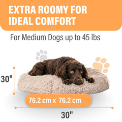 Active Pets Premium Donut Bed removable cover enables quick cleaning and refresh