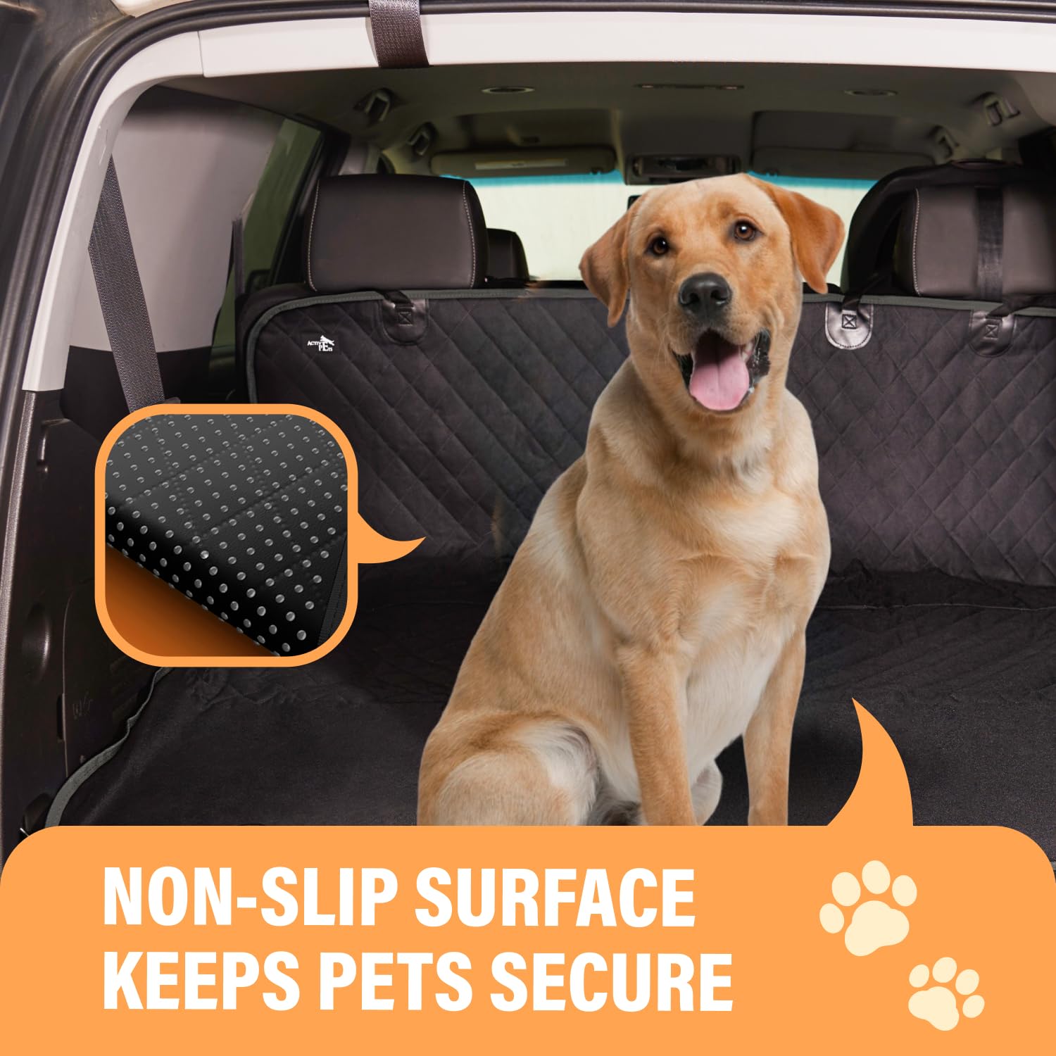 Active Pets protects upholstery from dirt, hair, mud, and drool