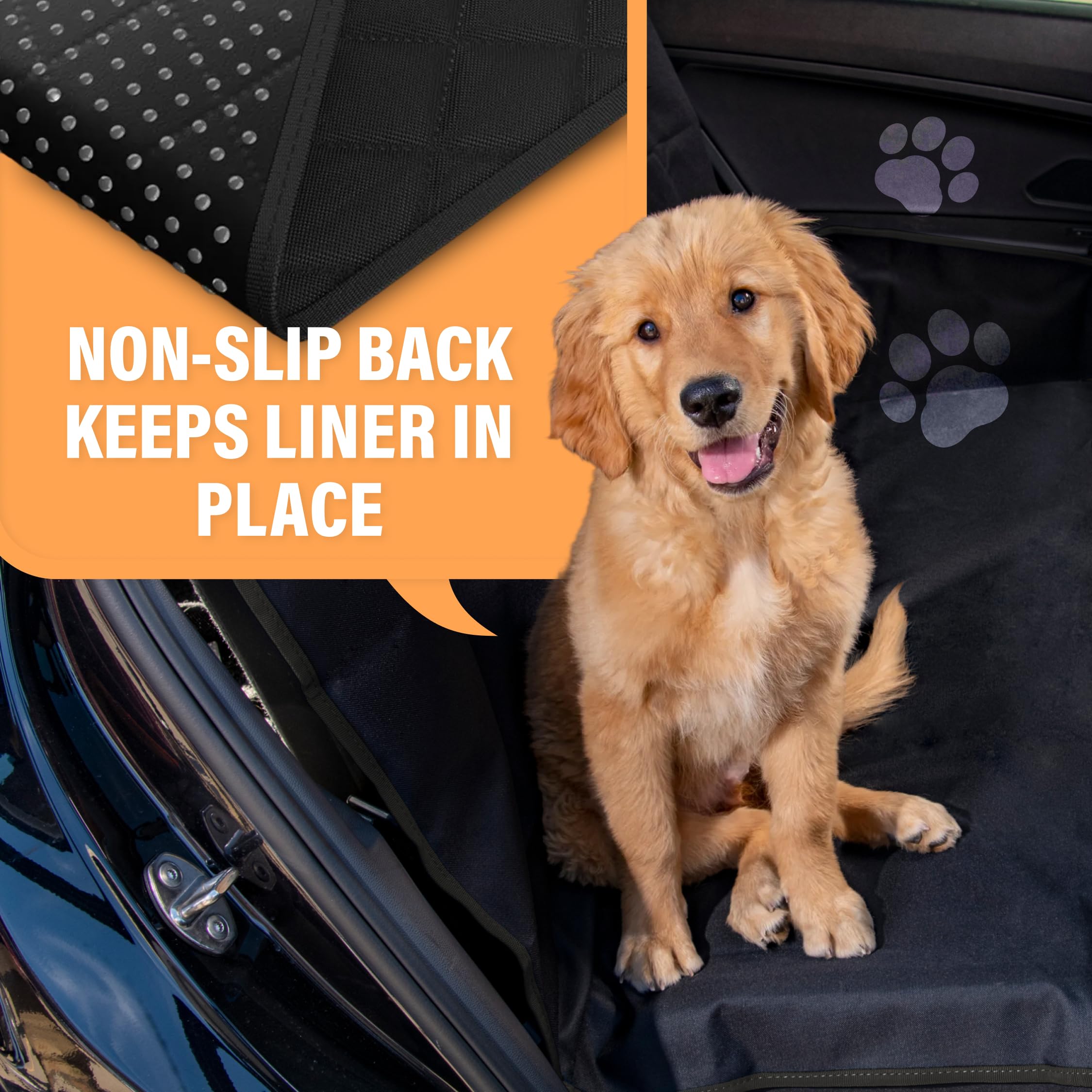 Active Pets waterproof hammock design keeps dogs secure and prevents dirt from reaching upholstery