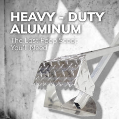 ActiveDogs pooper scooper with solid bolt hinge system for long-lasting reliability