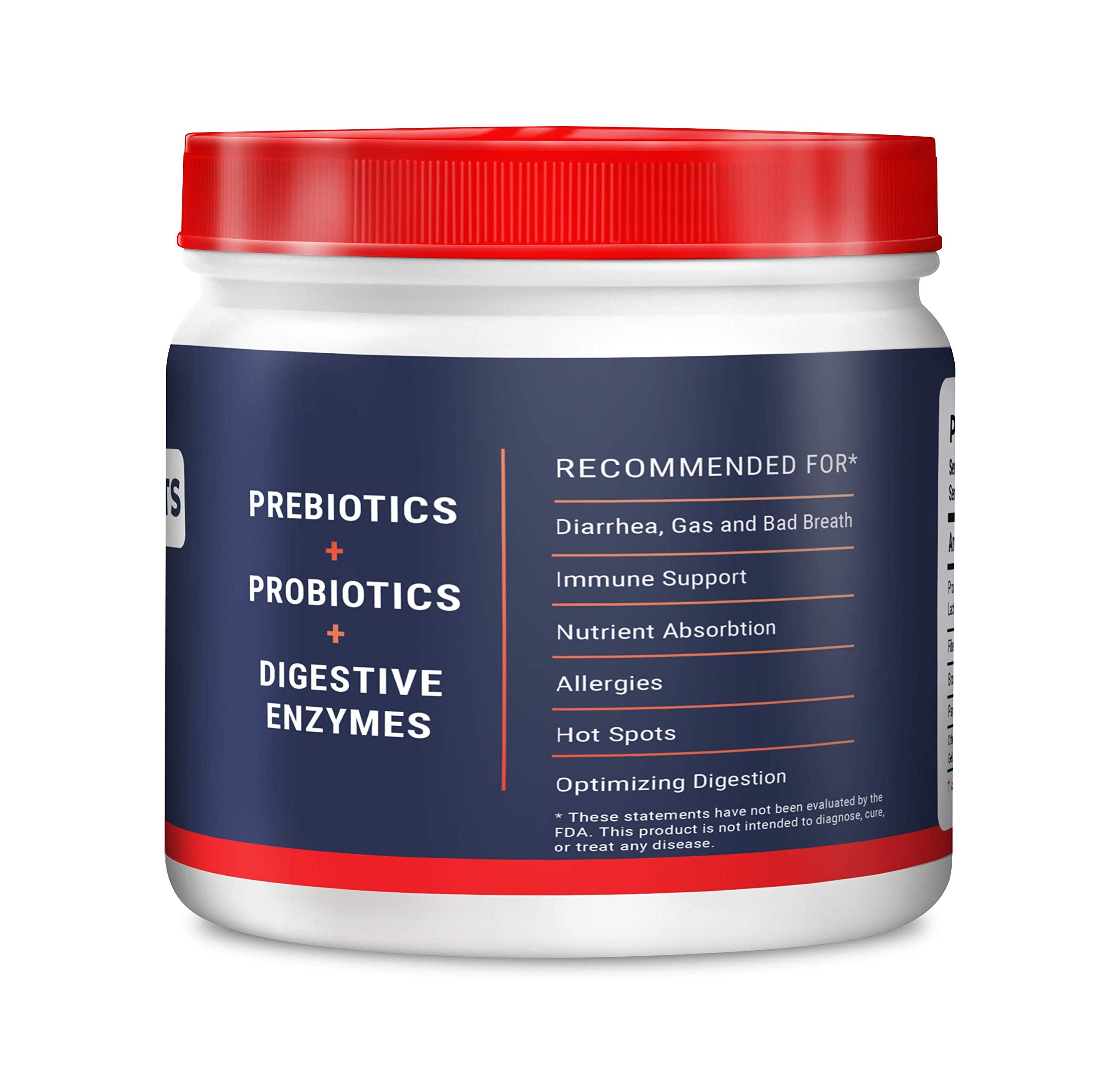 Geneflora probiotic bottle for dogs helps maintain gut balance
