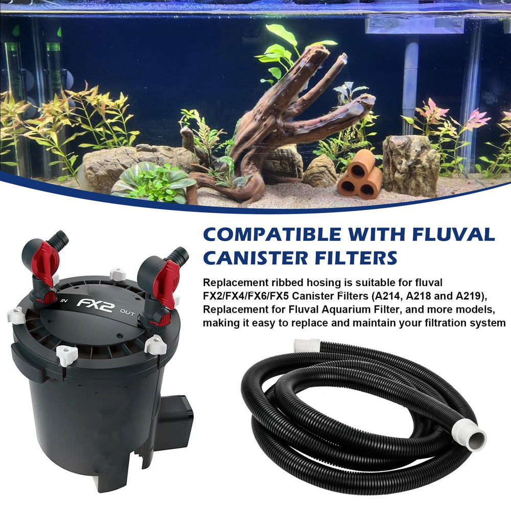 Adabuing ribbed hose end connectors easy install ensures quick, leak-proof setup.