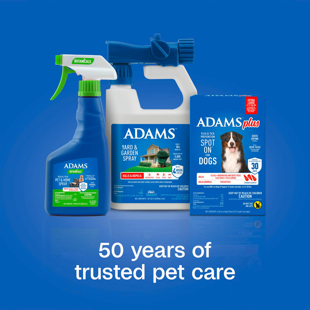 ADAMS Plus 3 month supply pack for convenient protection