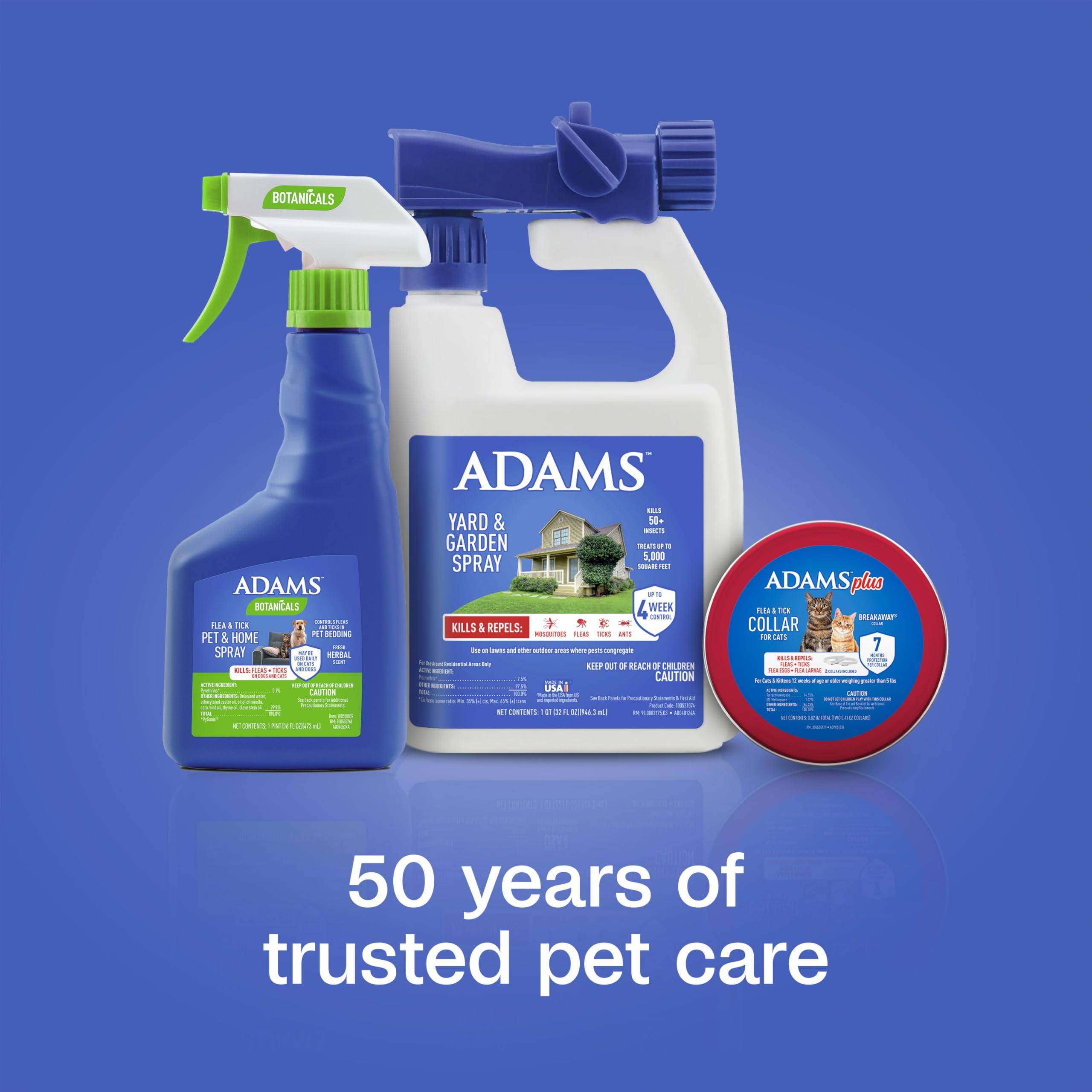 ADAMS Plus collar with regular collar compatibility for versatile wear.