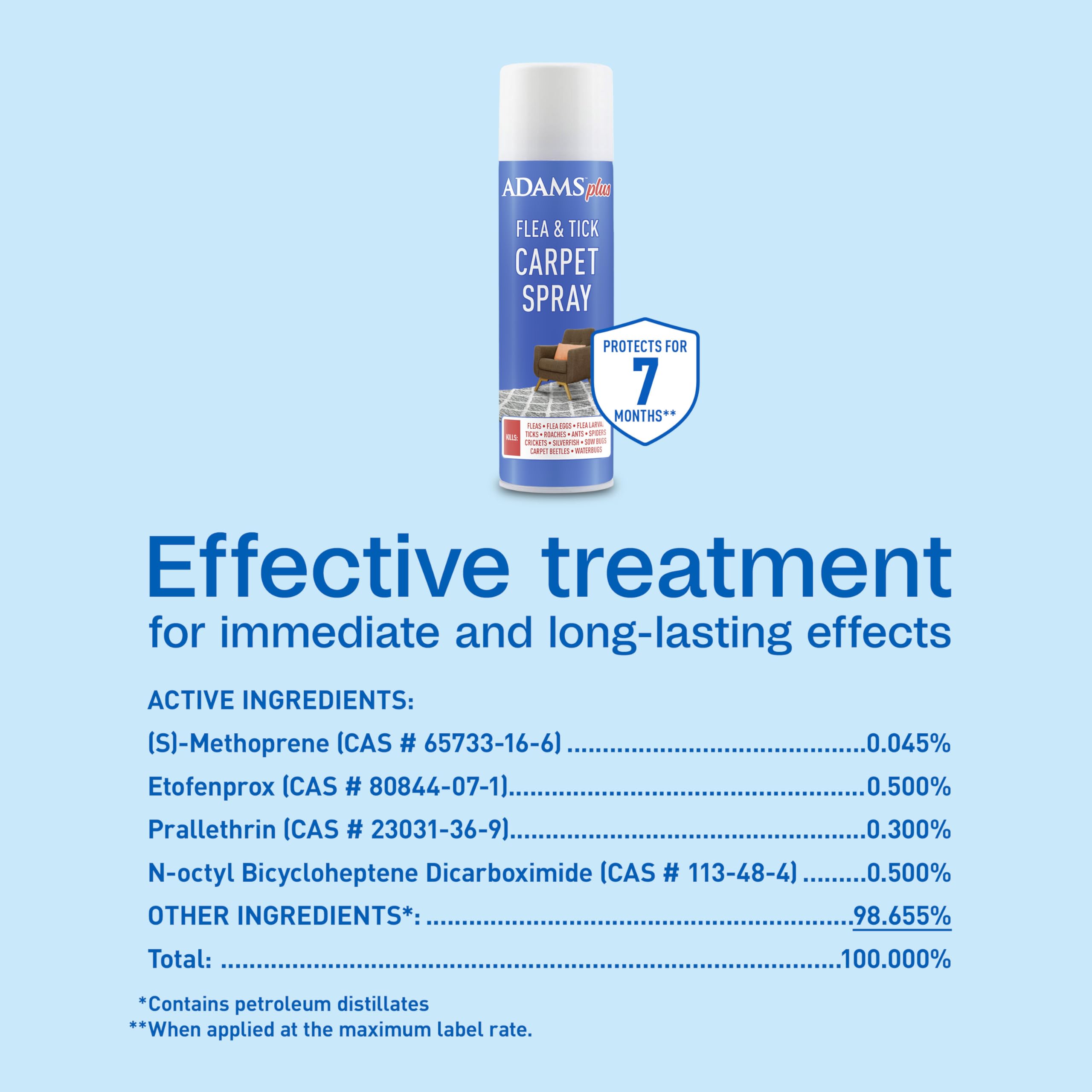 Easy 12-second spray in targeted areas for quick use