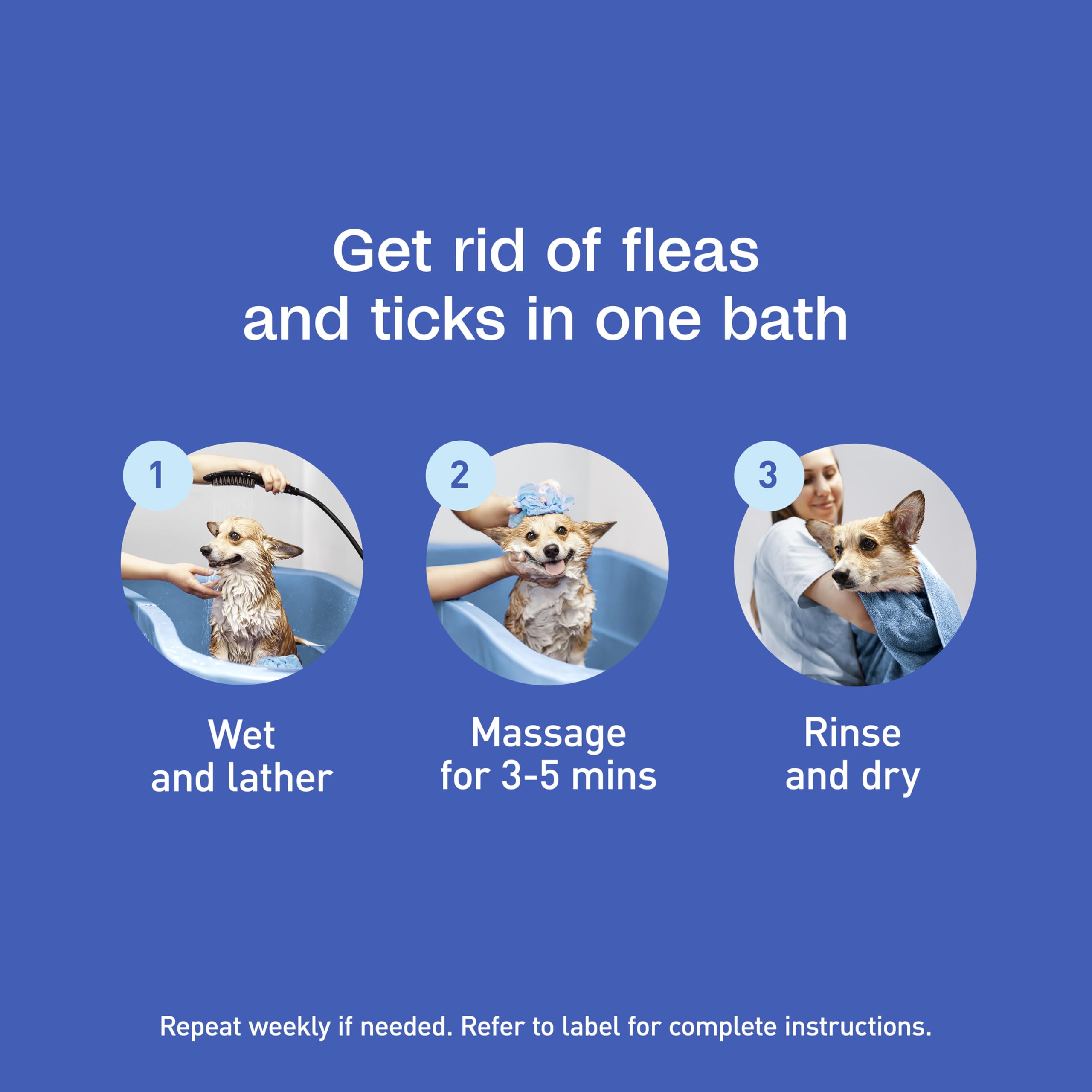 Light fragrance leaves pets smelling fresh after bath