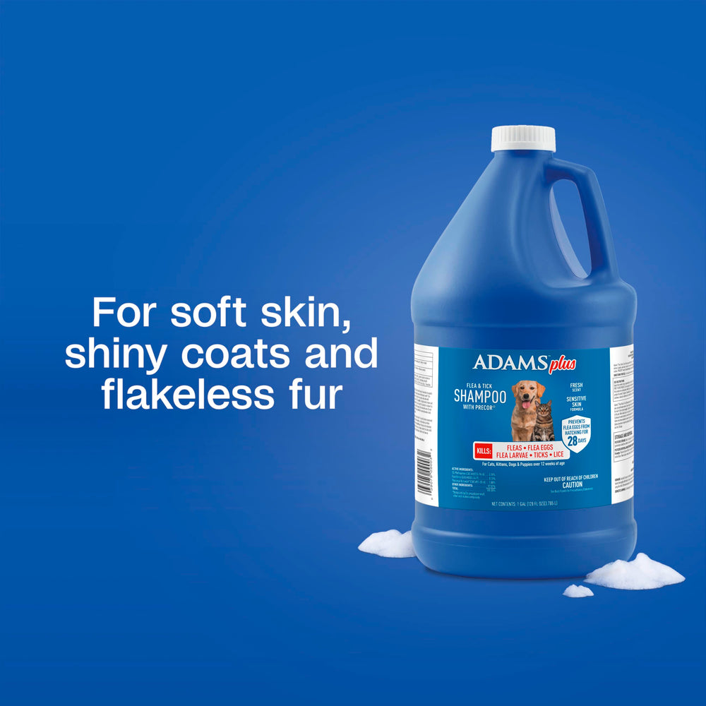 Measuring dose with ADAMS Plus shown for easy use on pets