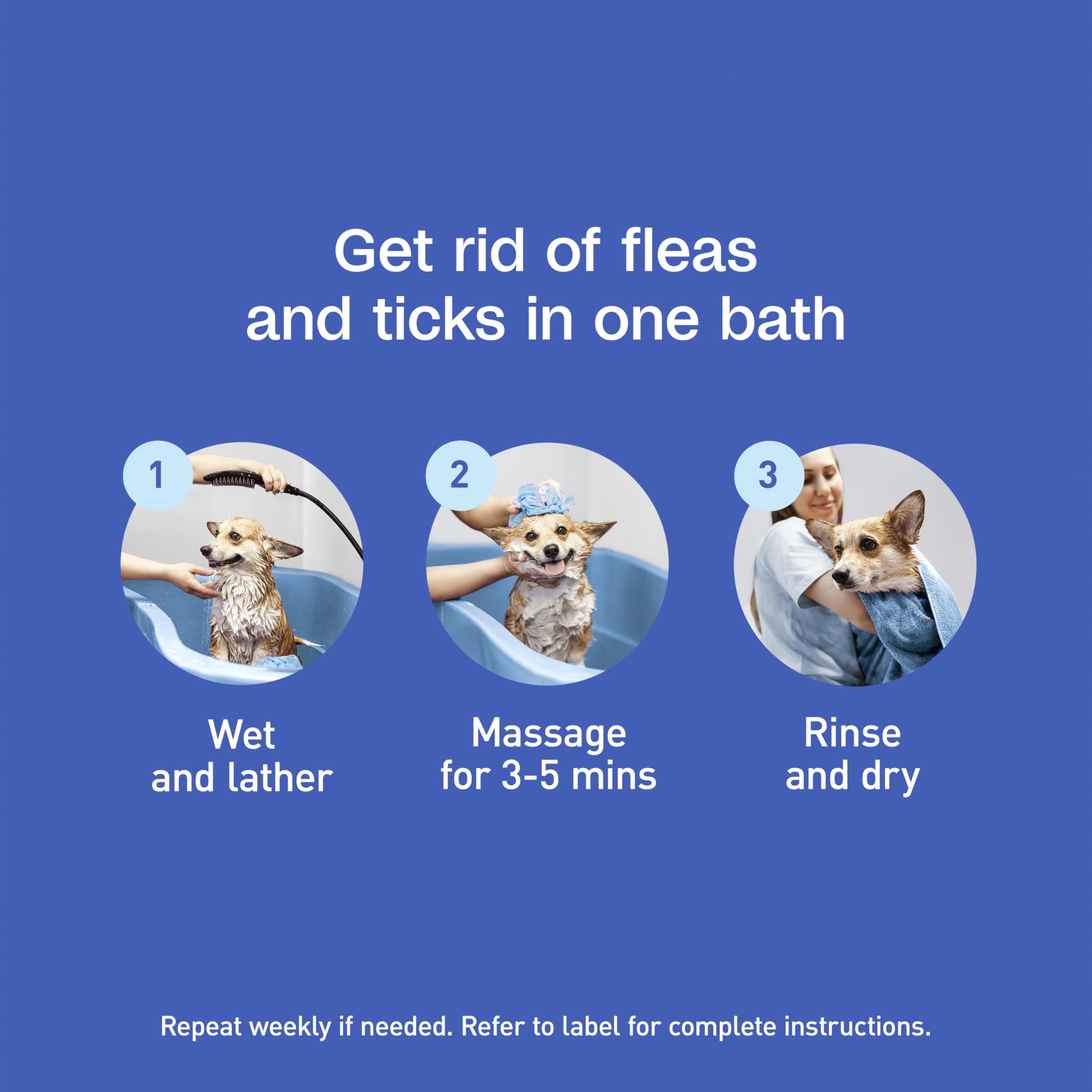 Product display of ADAMS Plus Flea & Tick Shampoo on shelf