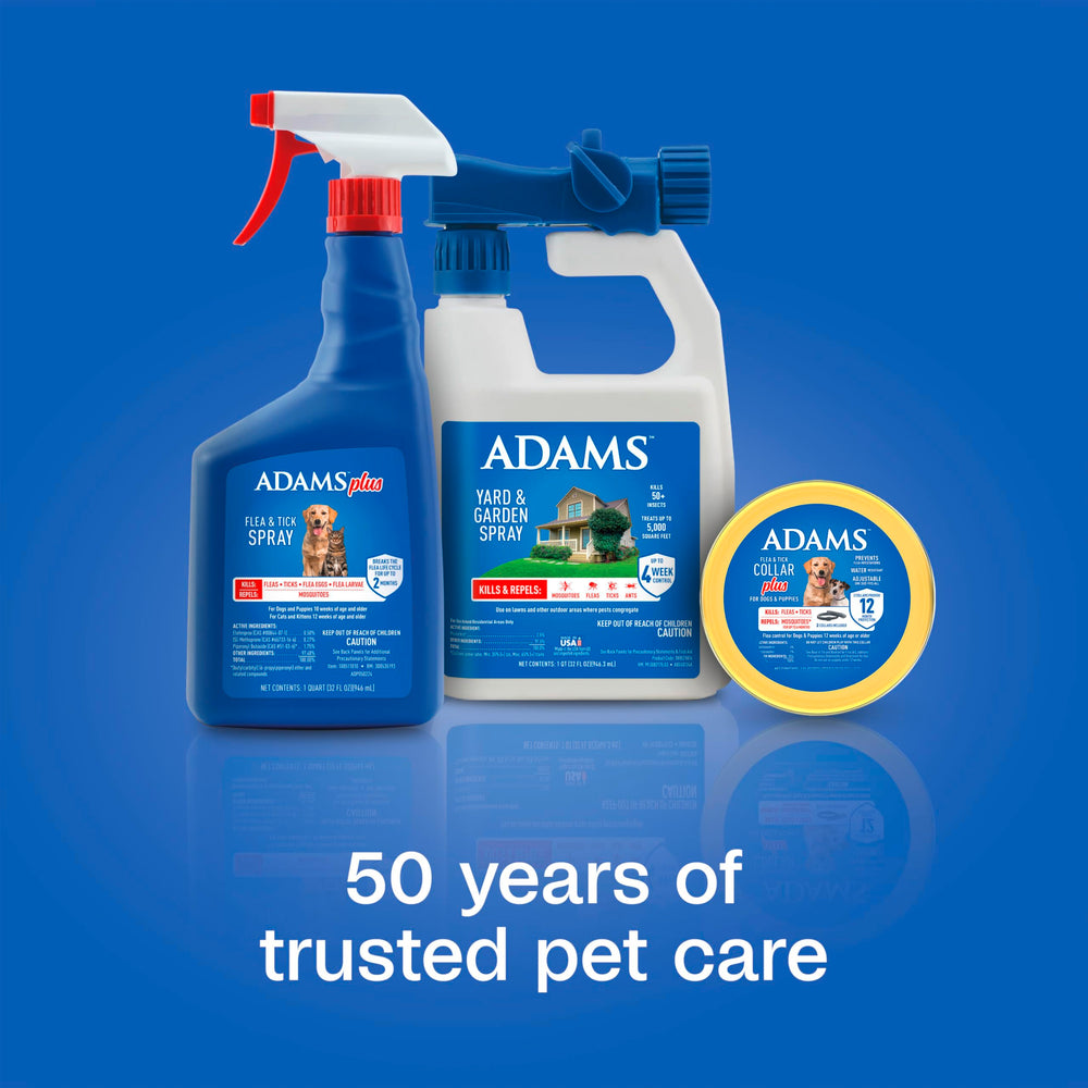 ADAMS Plus Flea & Tick Spray helps repel mosquitoes during outdoor play