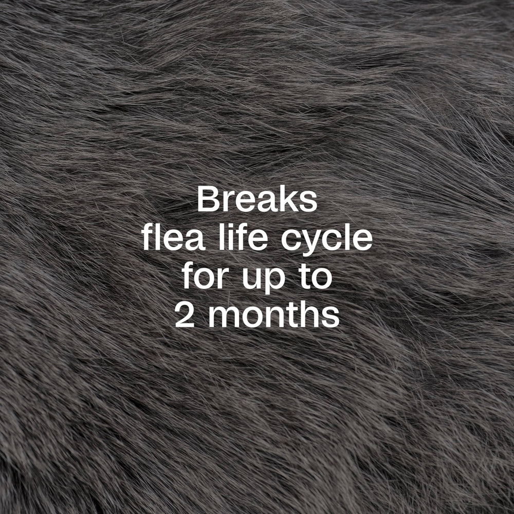 ADAMS Plus on dogs and cats, safe for pets over 10 weeks.
