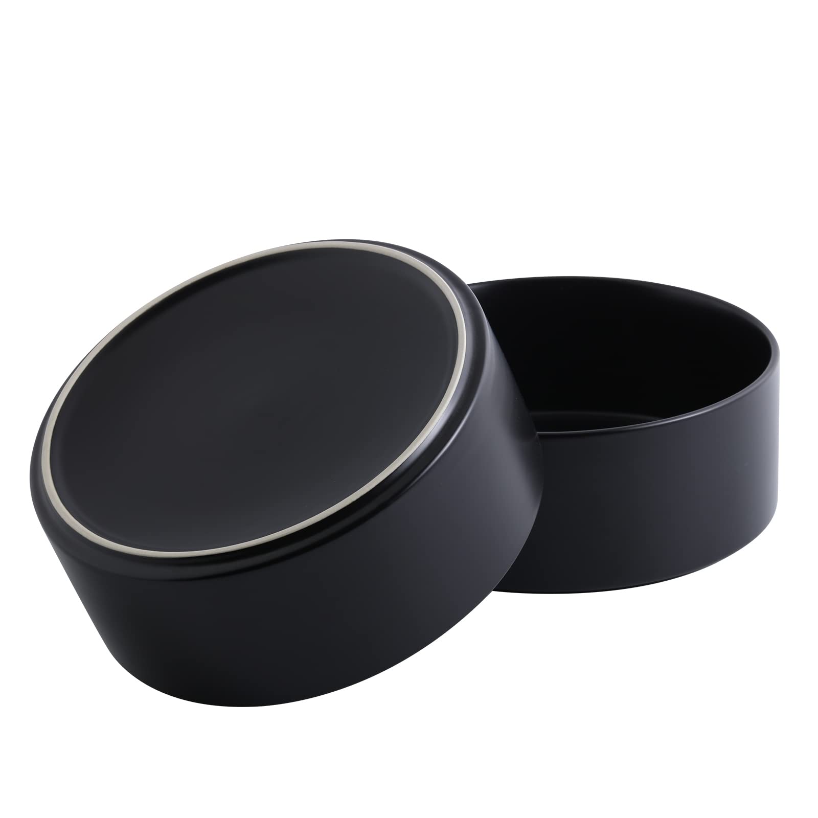 Addogyy Large-capacity bowl supports dry, wet, or raw meals with ample room