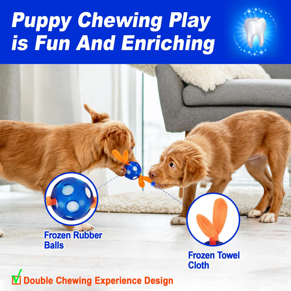 ADDPETS interactive chew toy helps channel excess energy during playtime.