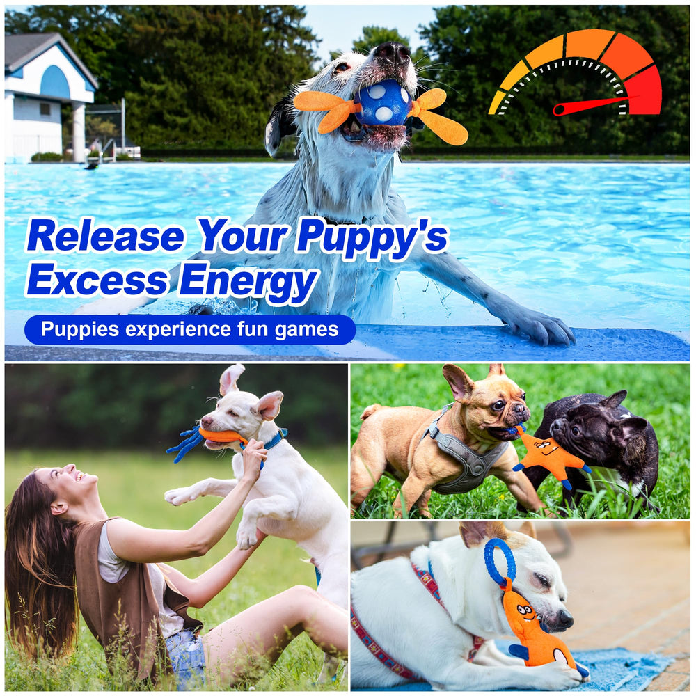 ADDPETS safe and reusable teething toy free from added chemicals.