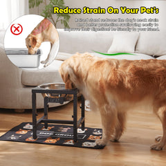 ADENGL 1-6-gallon capacity water bowl ideal for large breeds with fewer refills.