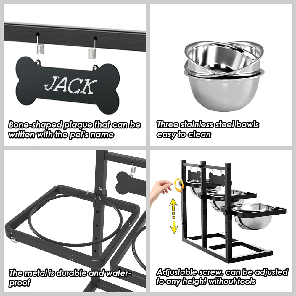 ADENGL sturdy-durability frame resists tipping during meals