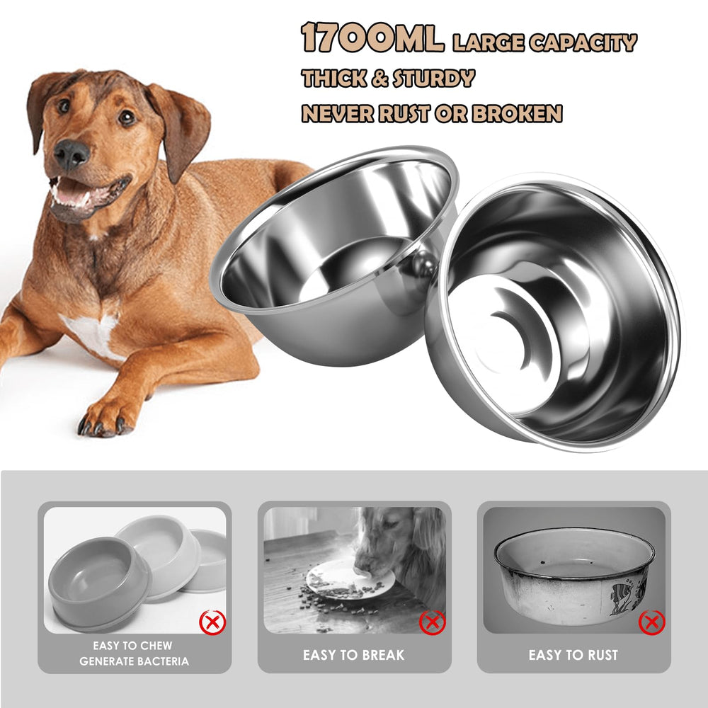ADENGL foldable dog bowl stand enables quick packing for trips
