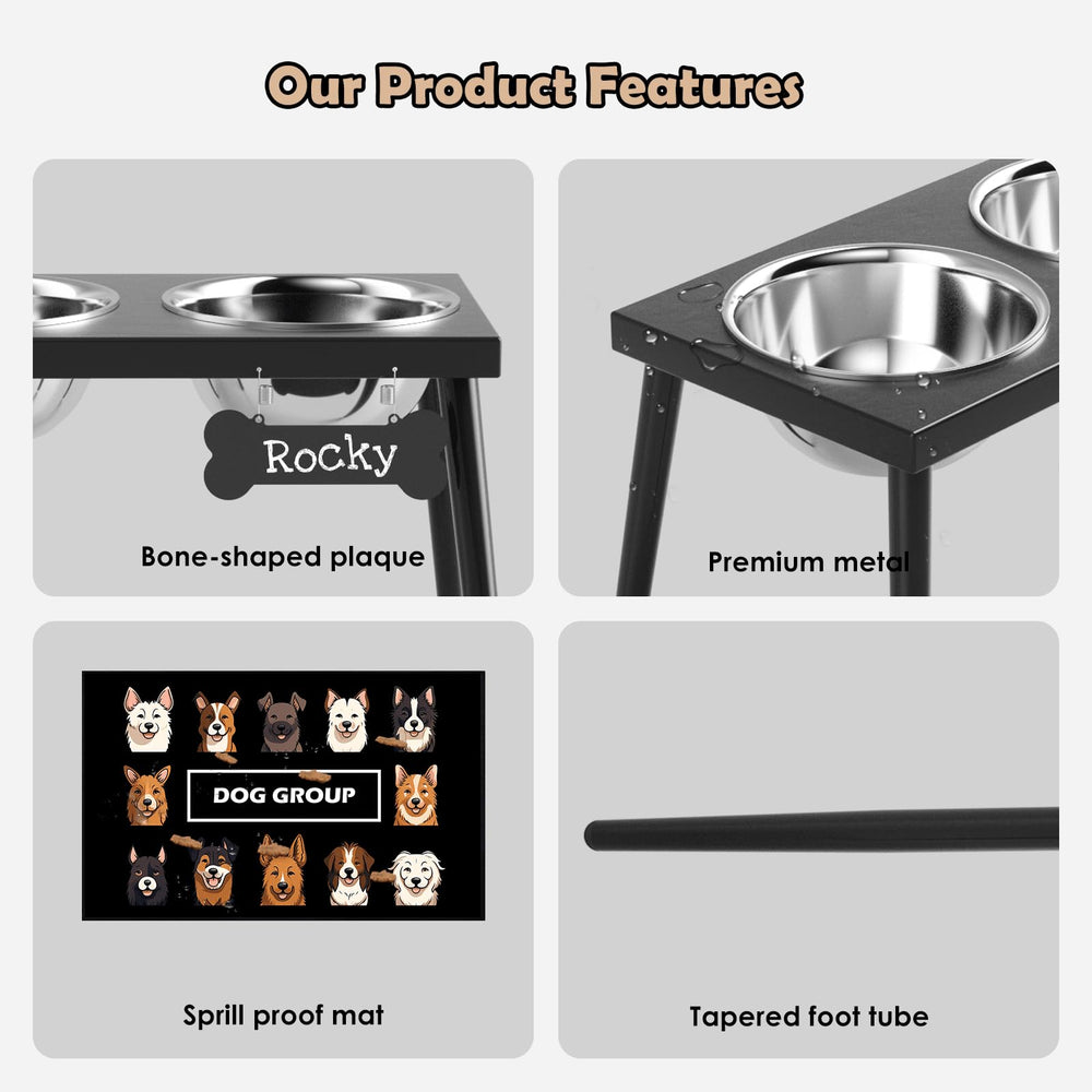 ADENGL non-slip feet prevent movement during meals for added stability