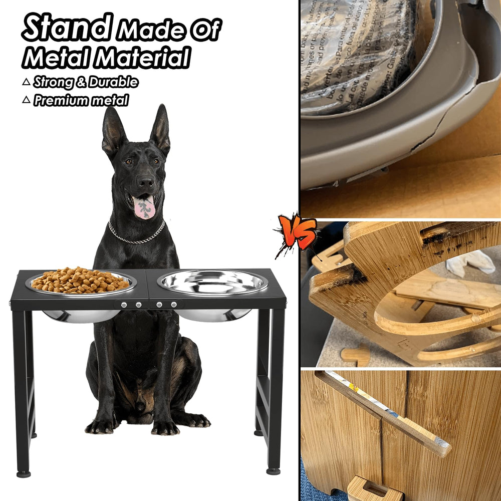 ADENGL stand features non-slip feet for stable, mess-free meals