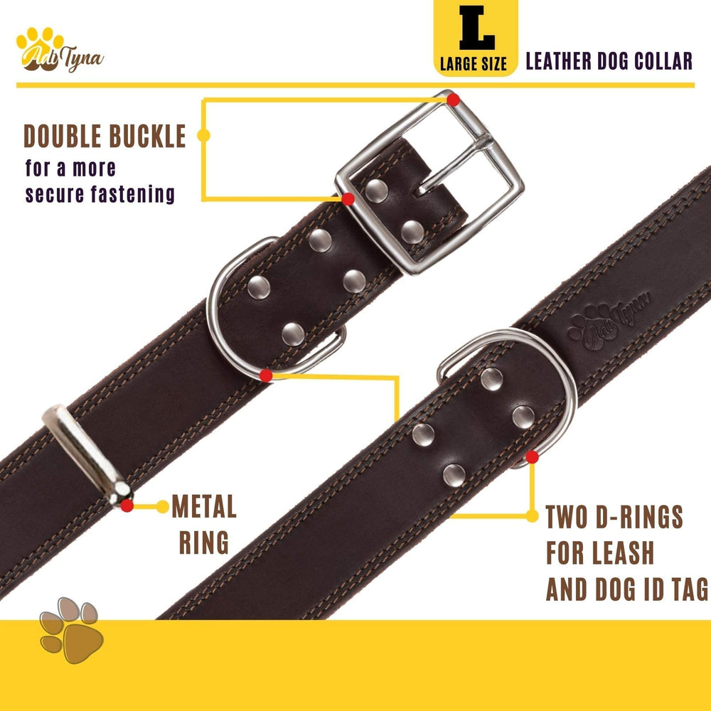 ADITYNA collar tested to withstand heavy pulls for confident outdoor adventures.