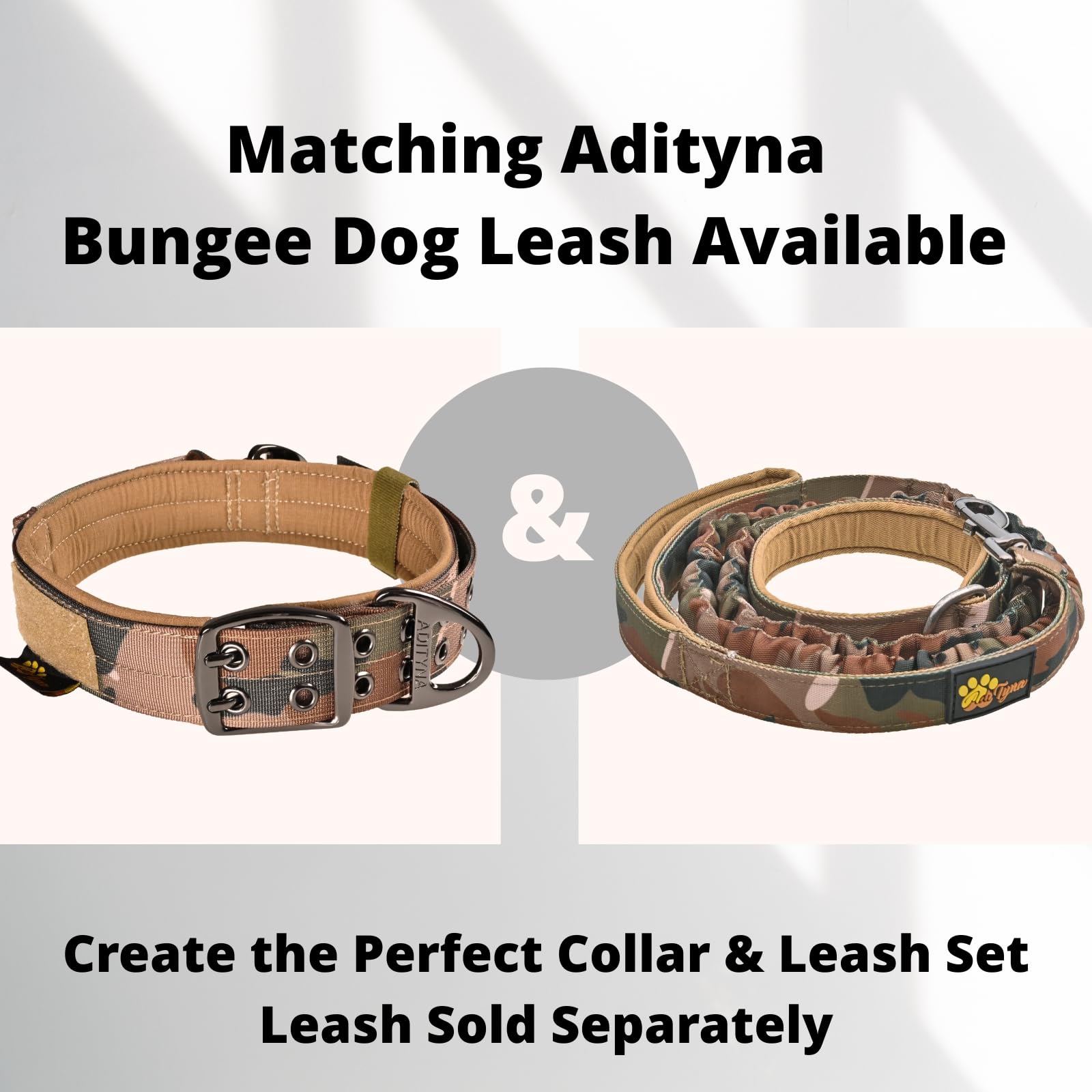 ADITYNA durable collar backed by a 2-year warranty.