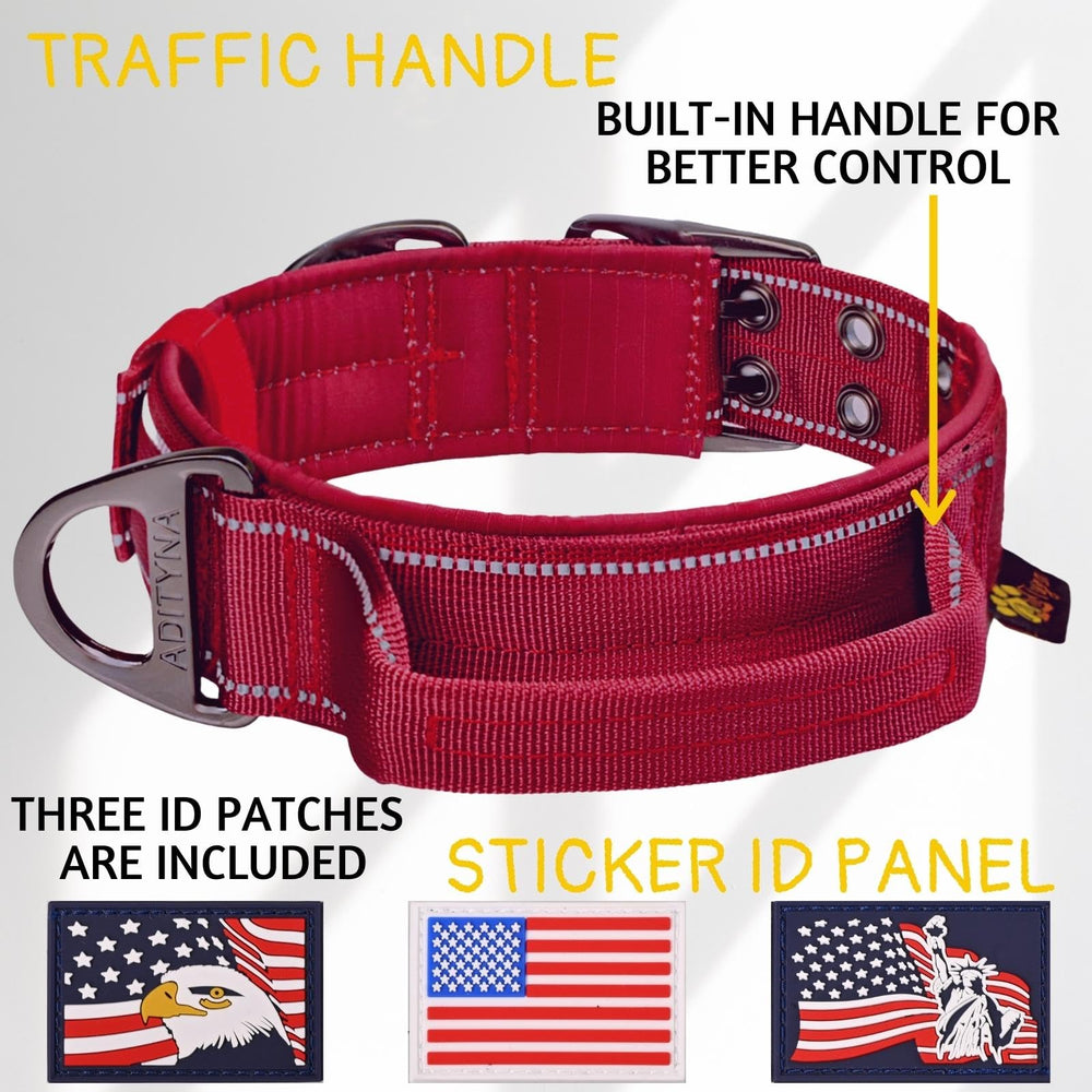 ADITYNA collar with handle for training and control