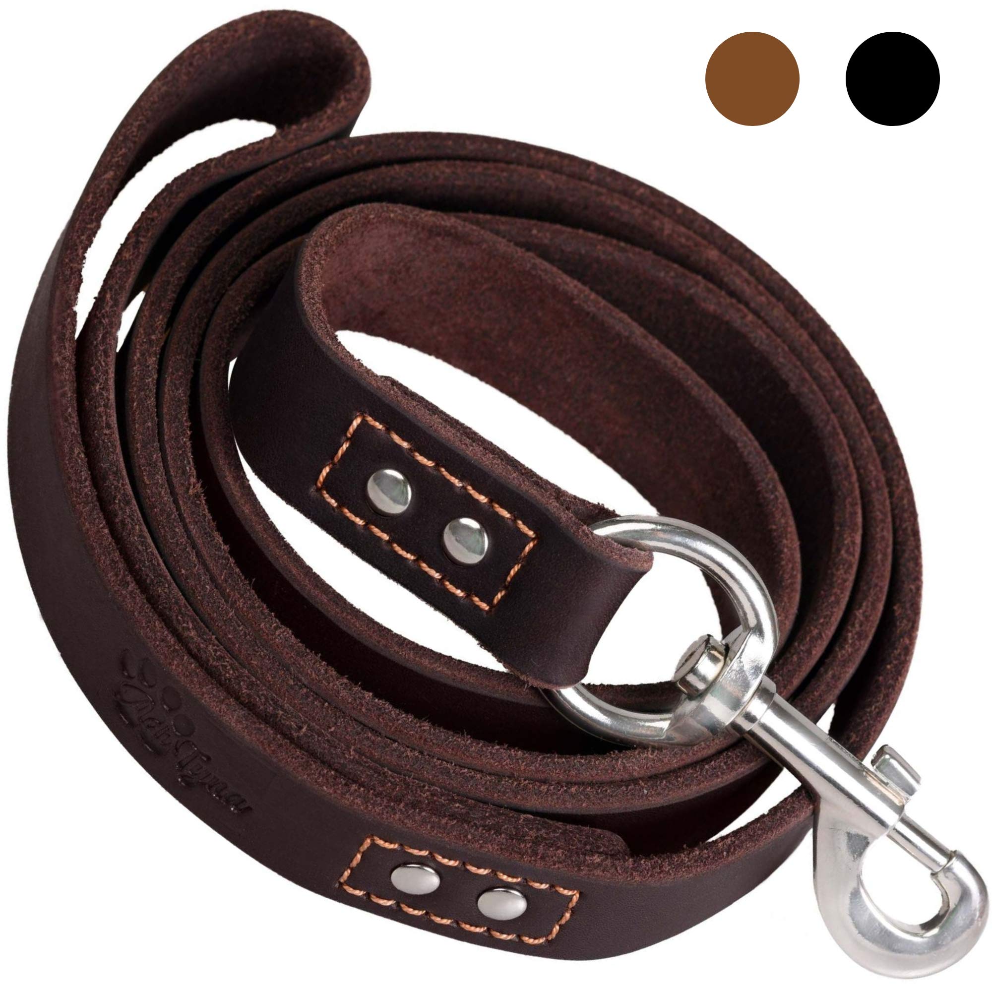 ADITYNA leash can be doubled for a shorter, closer control option