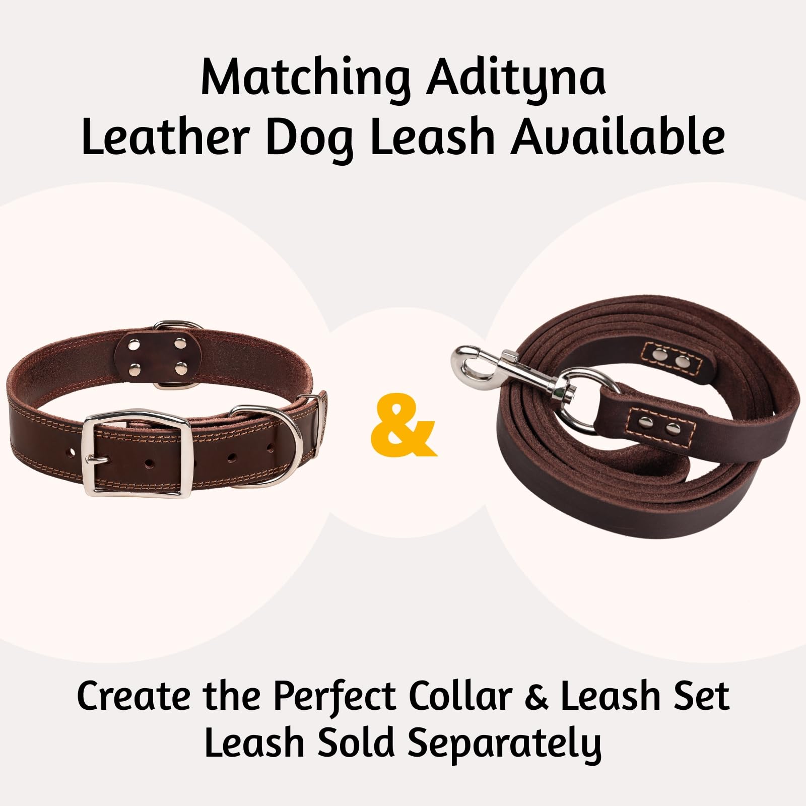 ADITYNA durable collar for walking, training, hunting, and running.