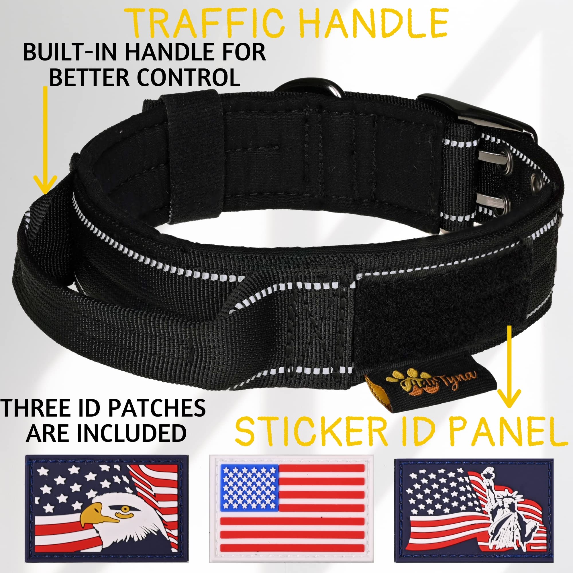 ADITYNA wide 1.5-inch collar supports comfort and control in active sessions