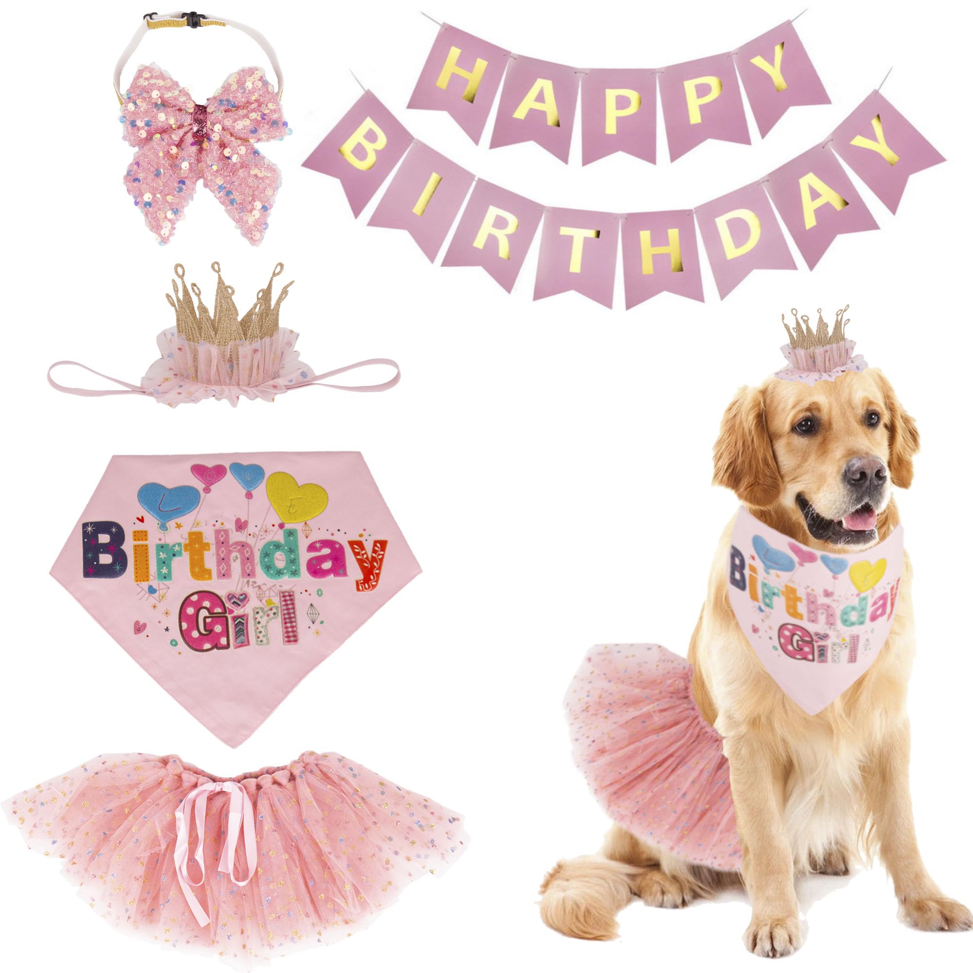 ADOGGYGO XL dog birthday hat adds festive style to celebrations.