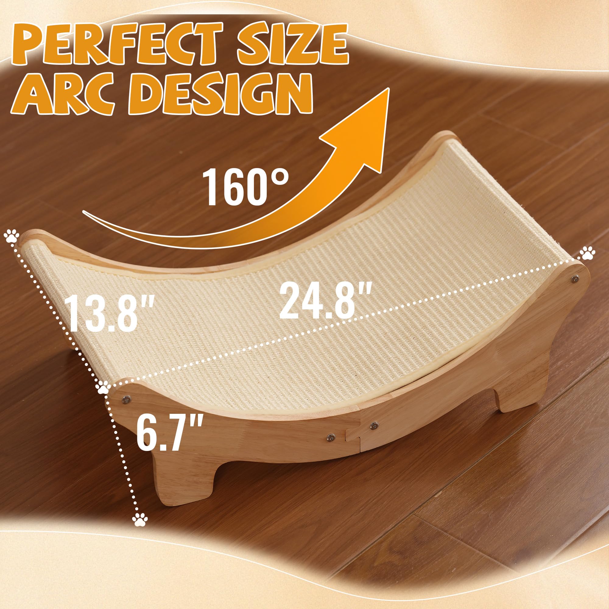 Adolug premium American oak frame adds durability and a refined look.