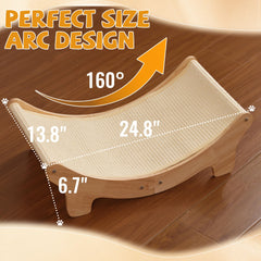 Adolug premium American oak frame adds durability and a refined look.