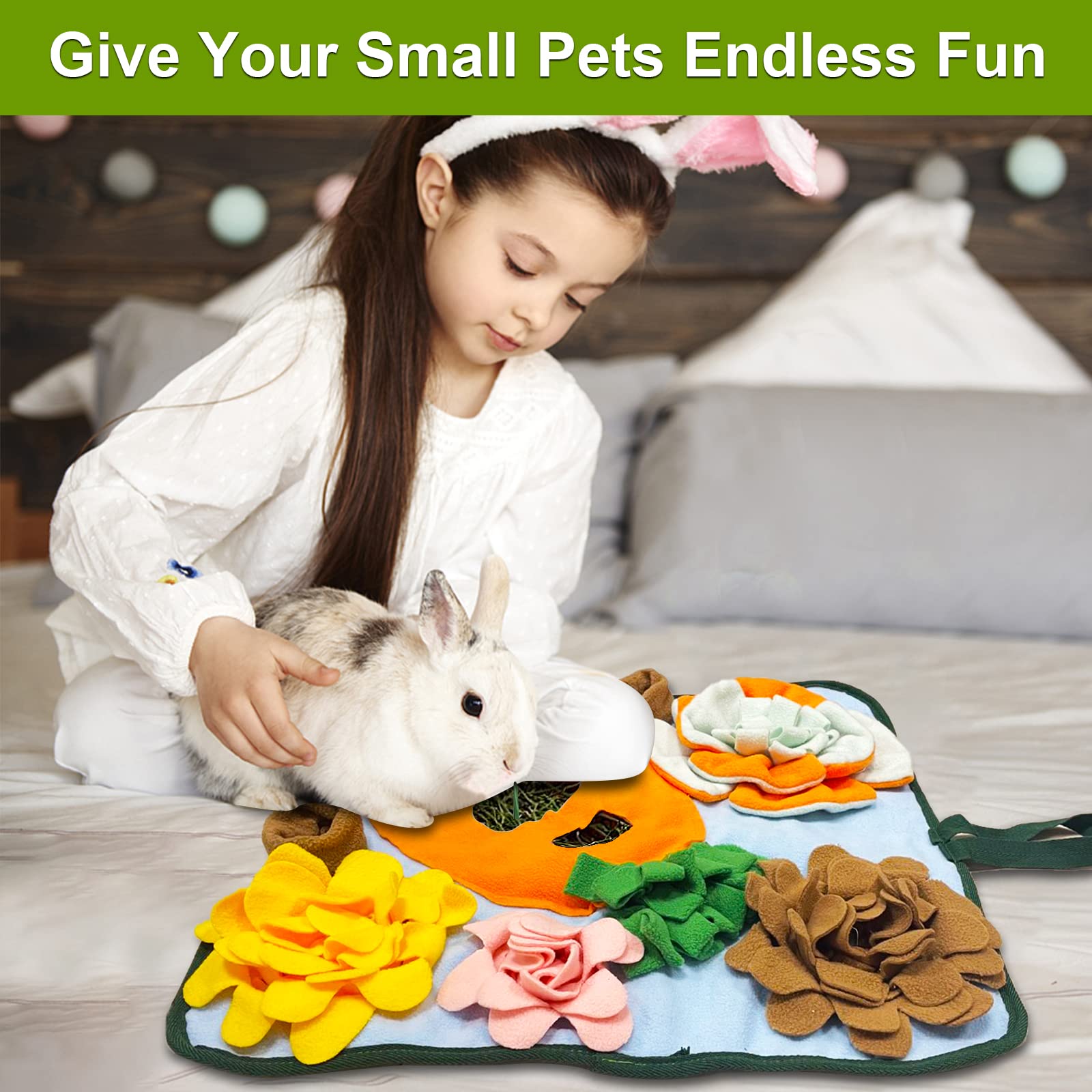 Adpartner Washable Snuffle Mat stays clean and reusable after use.
