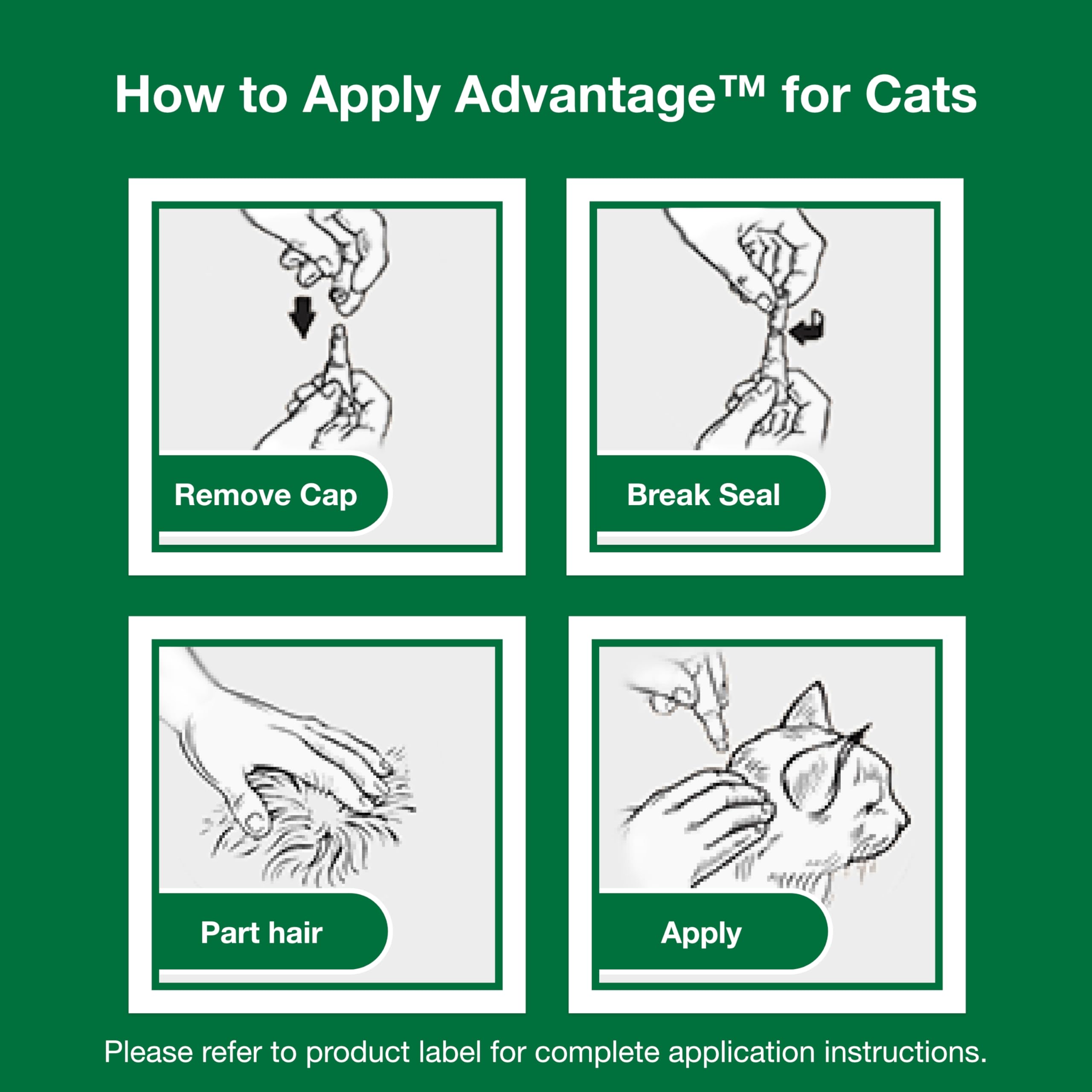 No prescription required for Advantage Large Cats treatment.