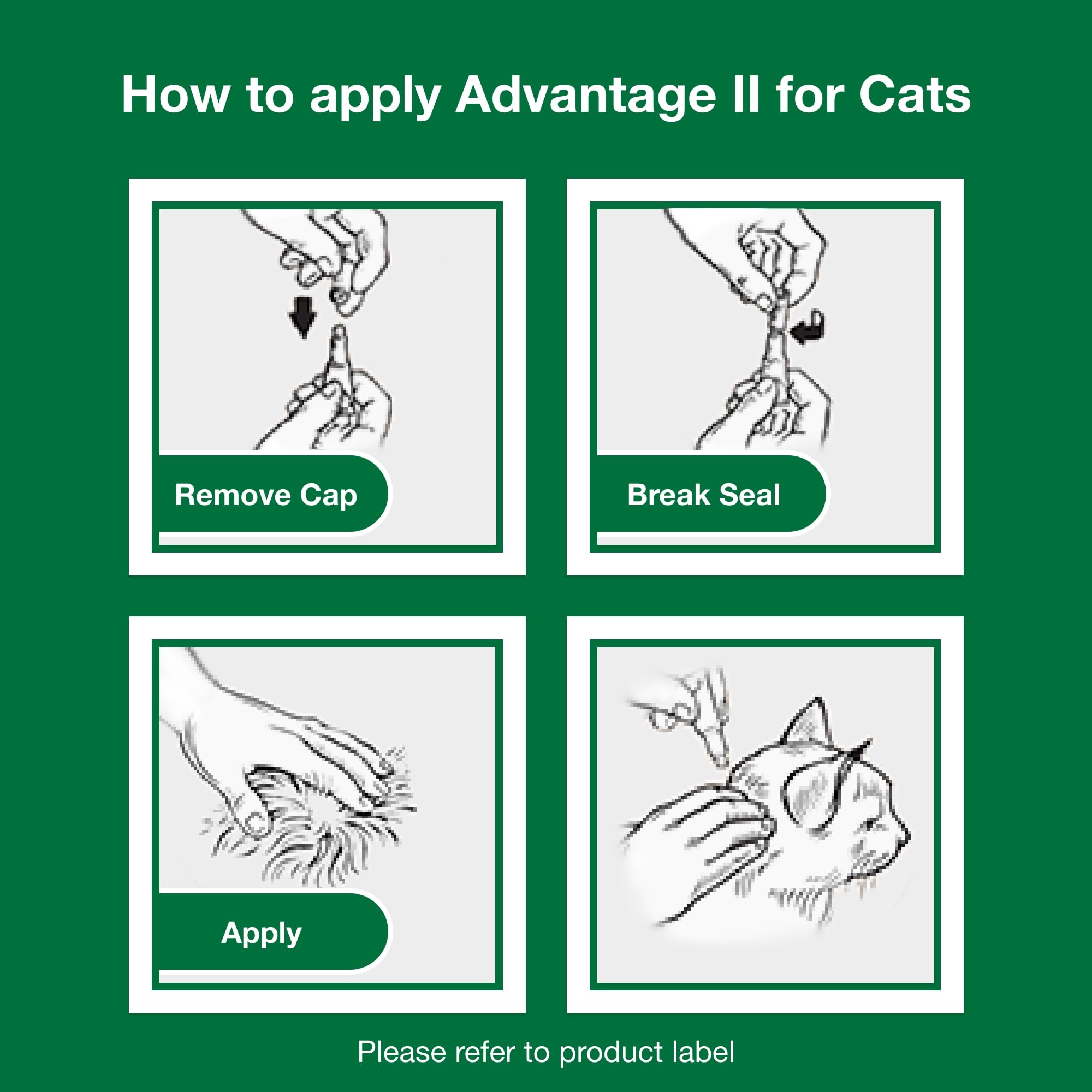 Advantage II Large Cat is OTC with no prescription needed.