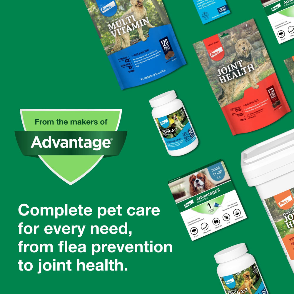 Advantage II subscription delivery ensures monthly protection.