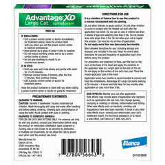 Advantage XD two-month dose-pack for extended flea protection per dose.