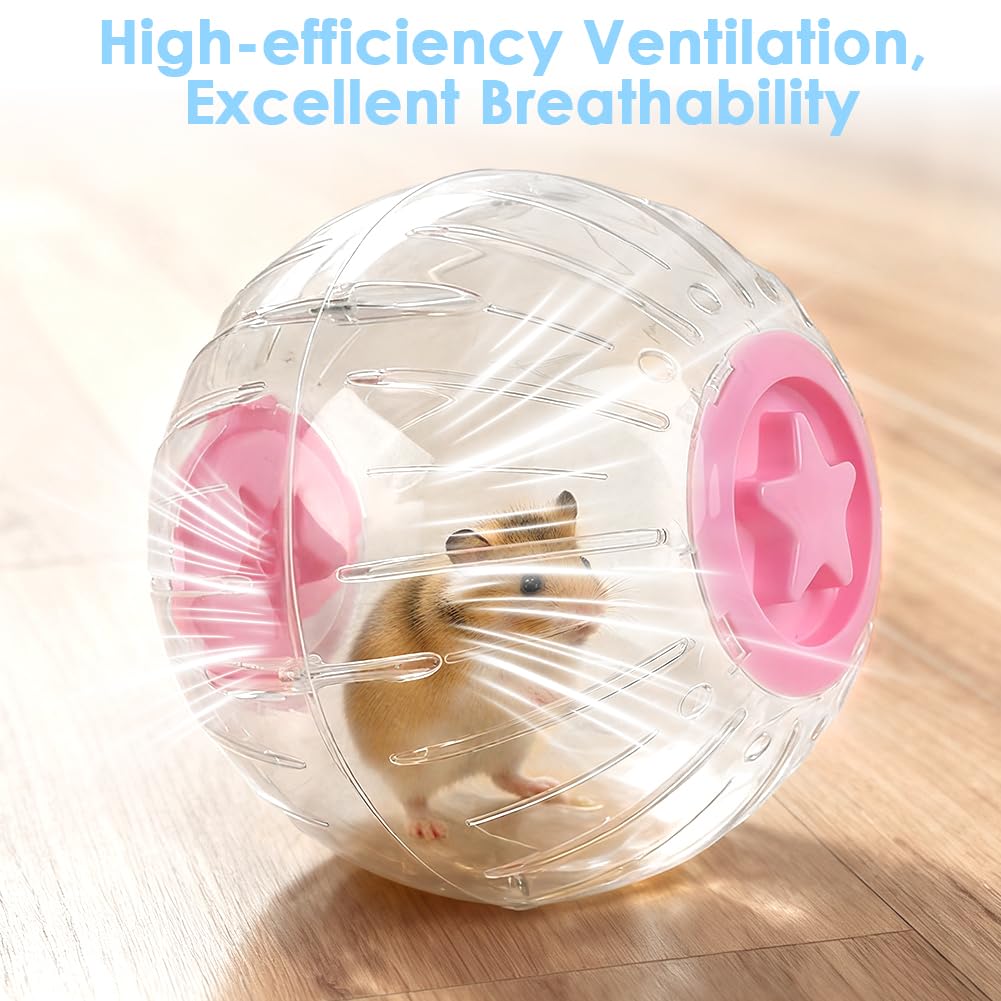 Advantez 7.9-inch ball with smooth inner edges protects tiny paws.