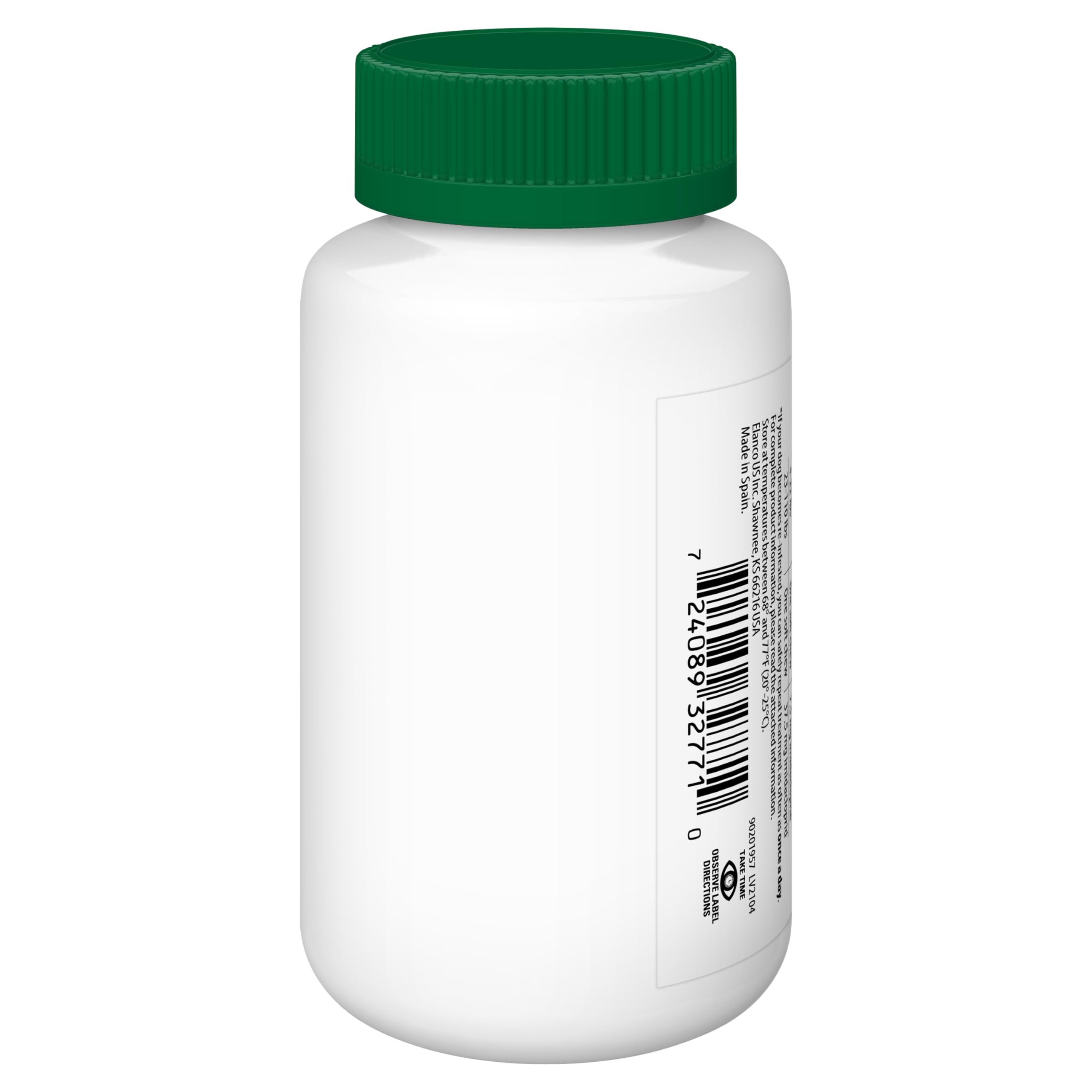 Advantus chew targets fleas on dogs aged 4-22 lbs for fast relief