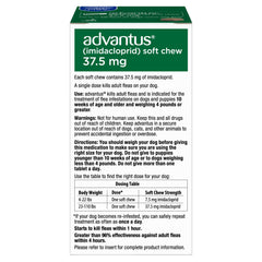 Advantus soft-chew texture close-up highlighting tasty flavor for easy dosing.