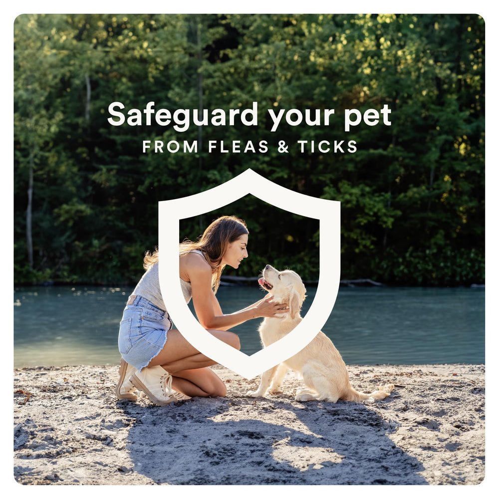 Advecta Ultra active ingredients label shows broad protection against fleas and ticks.