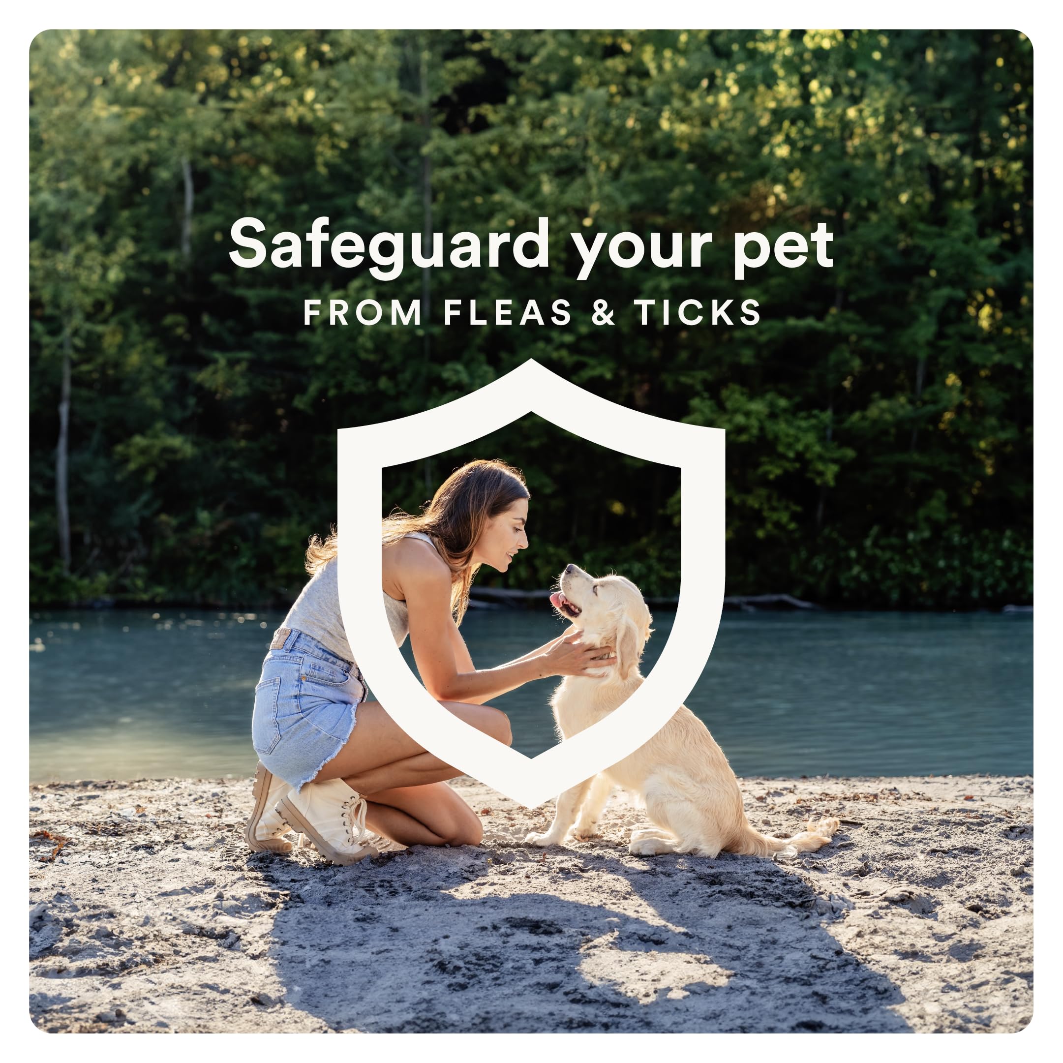 Advecta Ultra waterproof coating on fur indicating protection after baths or rain.