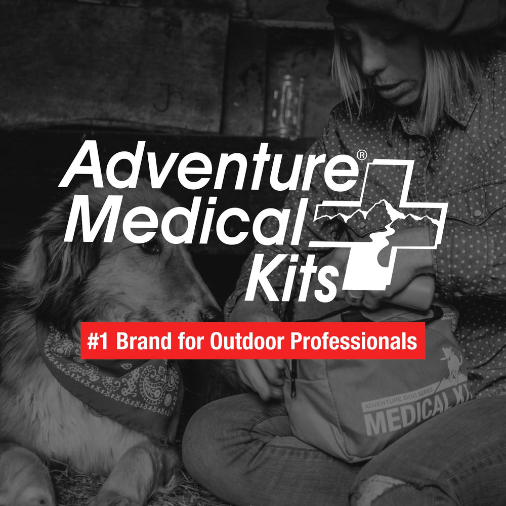 Adventure Medical Kits Trail Dog Kit packaging keeps contents organized and ready
