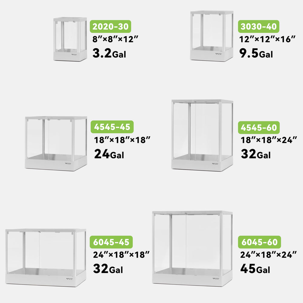 ADVINCI Reptile Terrarium illustrates integrated heating and ventilation layout.