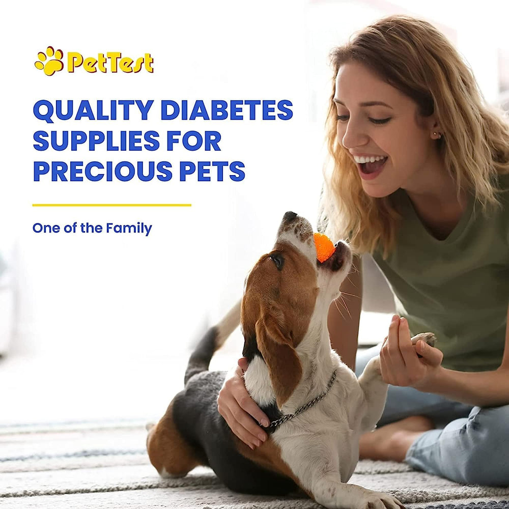 Advocate PetTest one-hand injection grip enables calmer routine care.