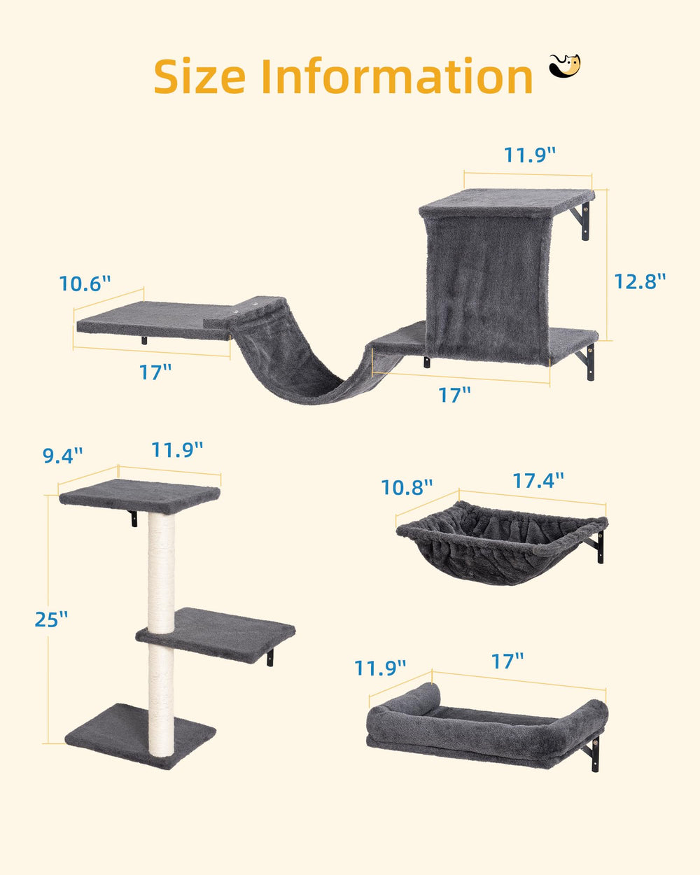 Aechonow 11.8-inch platform offers sturdy lounging surface
