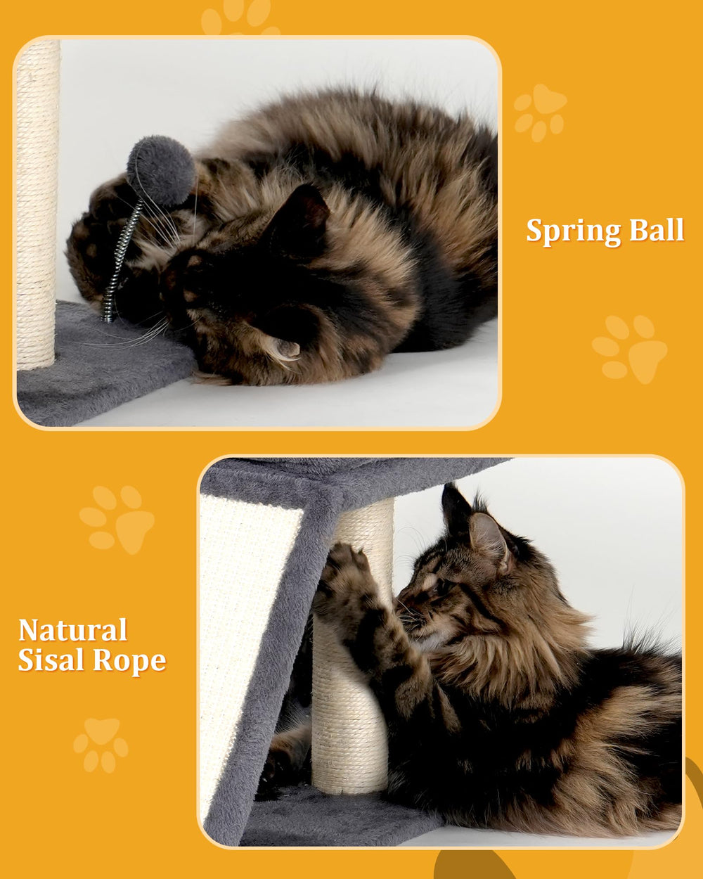Aechonow cat tree assembly with included tools and instructions