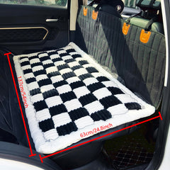 Deluxe dog seat cover from AEEISHOMEREFORM protects car seats during travel