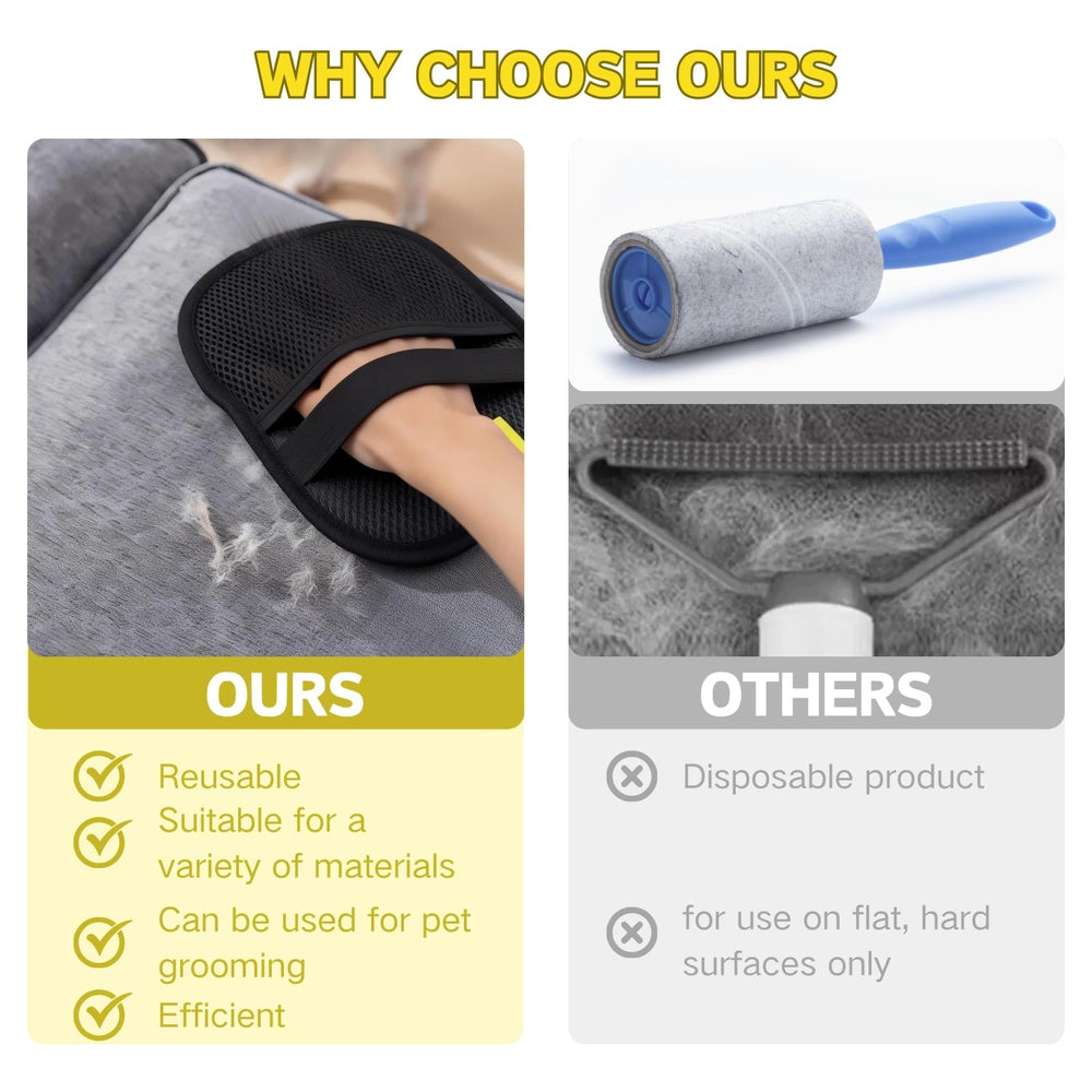 Aeriphyta durable, washable materials make reusable lint removal easy.