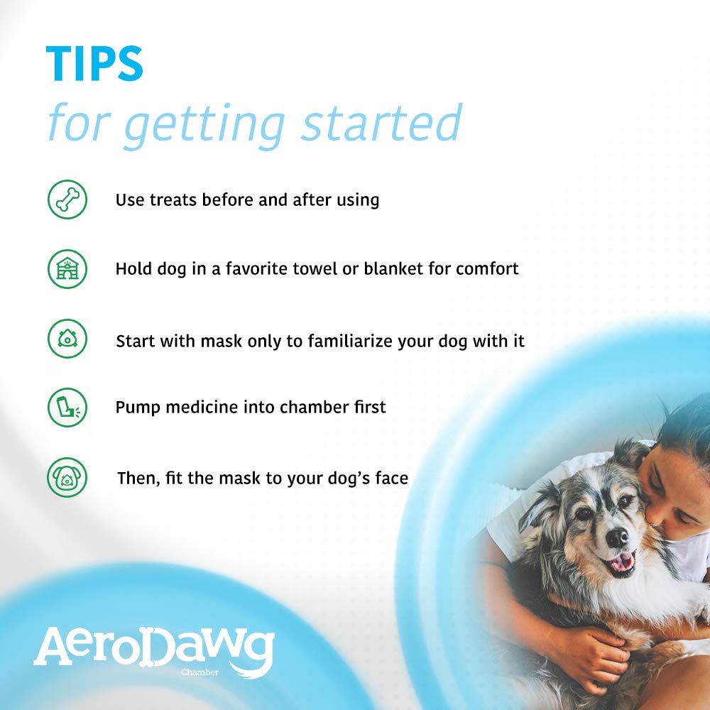 AeroDawg supports at-home inhalation care during respiratory discomfort.