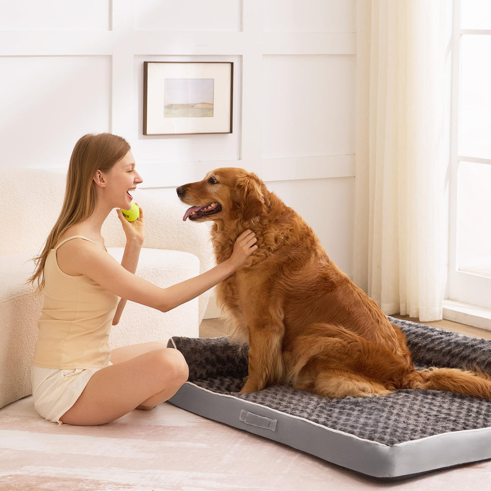 Aeroluxe bed with non-slip base stays in place during sleep.
